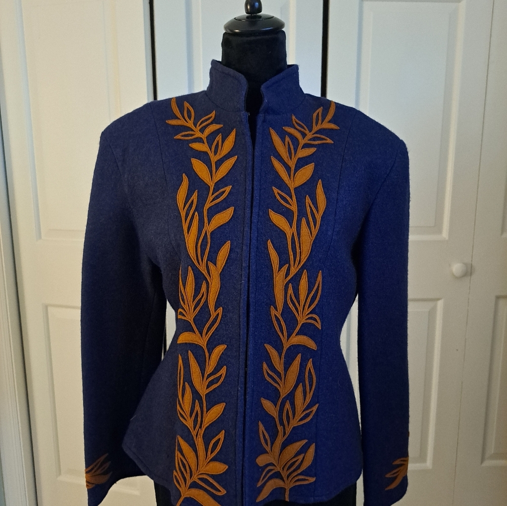 Hand felted jacket